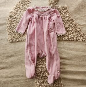 Chaps Baby Smocked One Piece🤍